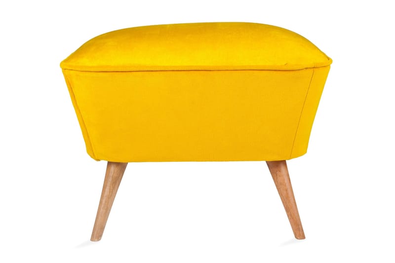 Saberi Fotpall - Gul - Möbler - Fåtölj & stolar - Pall & puff - Fotpallar