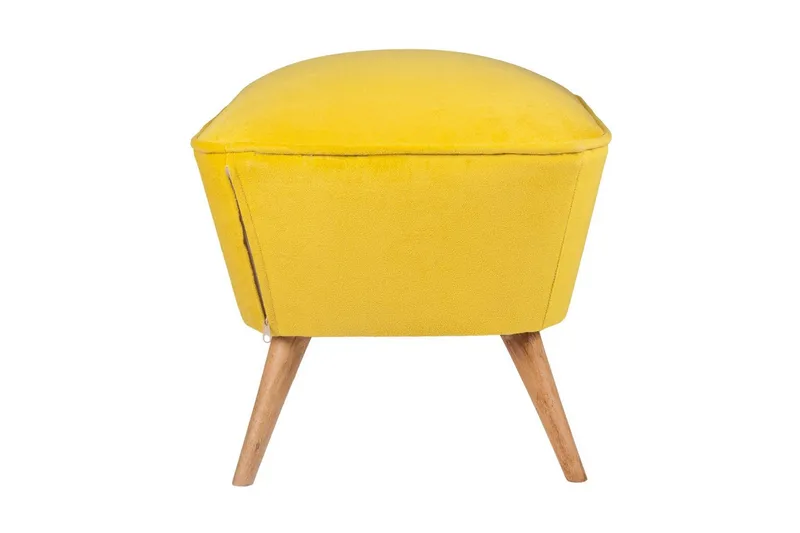Saberi Fotpall - Gul - Möbler - Fåtölj & stolar - Pall & puff - Fotpallar