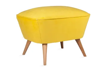 Saberi Fotpall - Gul - Möbler - Fåtölj & stolar - Pall & puff - Fotpallar