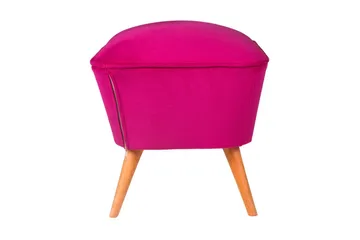 Saberi Fotpall - Lila - Möbler - Fåtölj & stolar - Pall & puff - Fotpallar