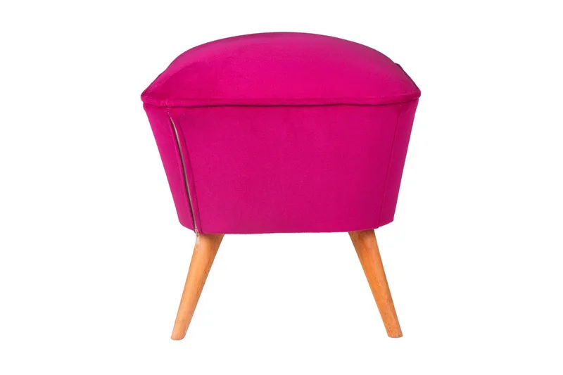 Saberi Fotpall - Lila - Möbler - Fåtölj & stolar - Pall & puff - Fotpallar