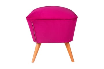 Saberi Fotpall - Lila - Möbler - Fåtölj & stolar - Pall & puff - Fotpallar