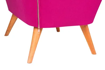 Saberi Fotpall - Lila - Möbler - Fåtölj & stolar - Pall & puff - Fotpallar