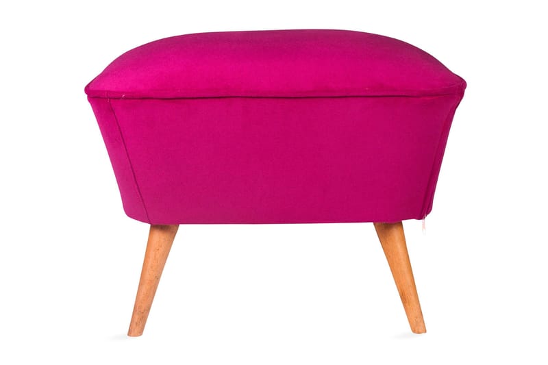 Saberi Fotpall - Lila - Möbler - Fåtölj & stolar - Pall & puff - Fotpallar