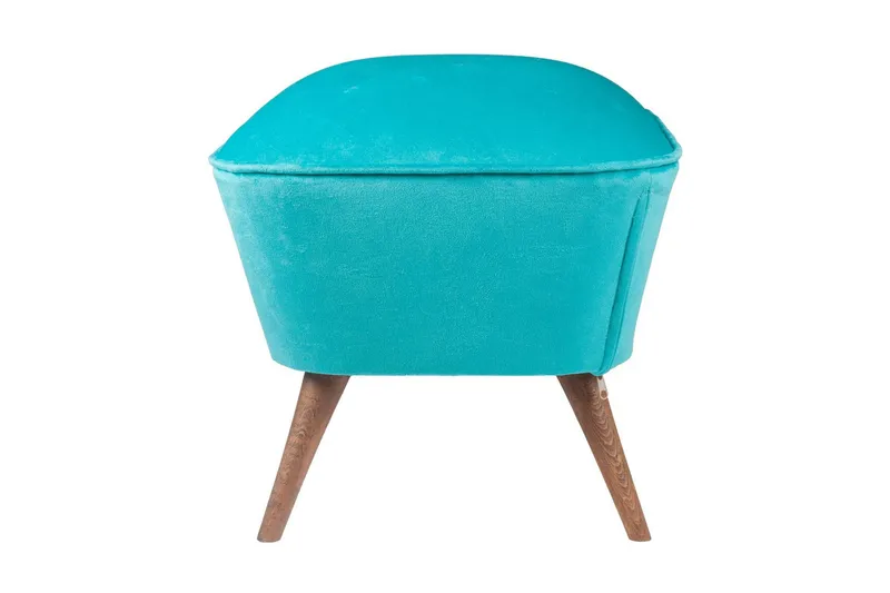 Saberi Fotpall - Turkos - Möbler - Fåtölj & stolar - Pall & puff - Fotpallar