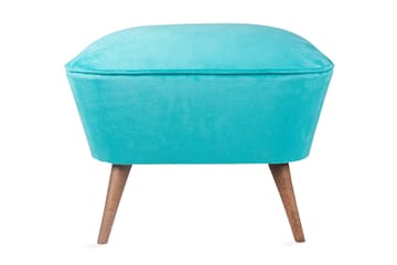 Saberi Fotpall - Turkos - Möbler - Fåtölj & stolar - Pall & puff - Fotpallar