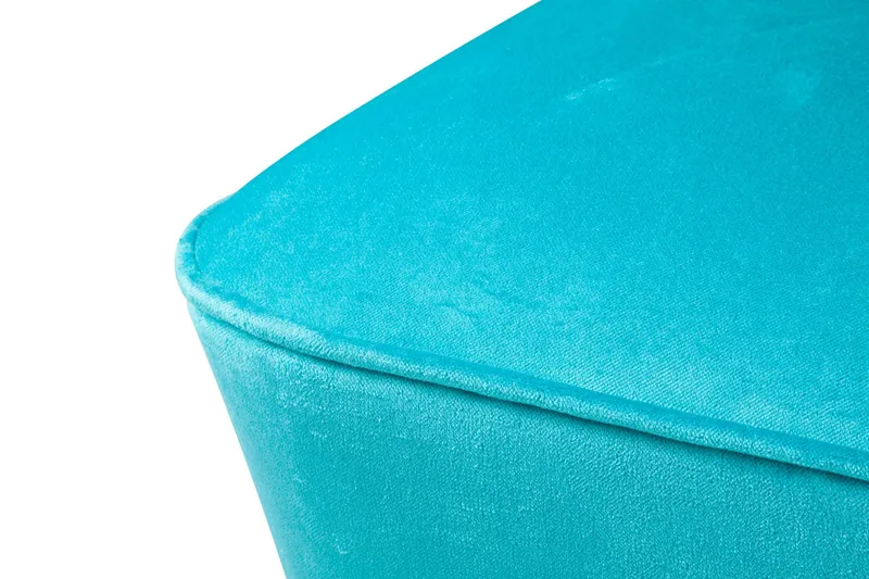 Saberi Fotpall - Turkos - Möbler - Fåtölj & stolar - Pall & puff - Fotpallar