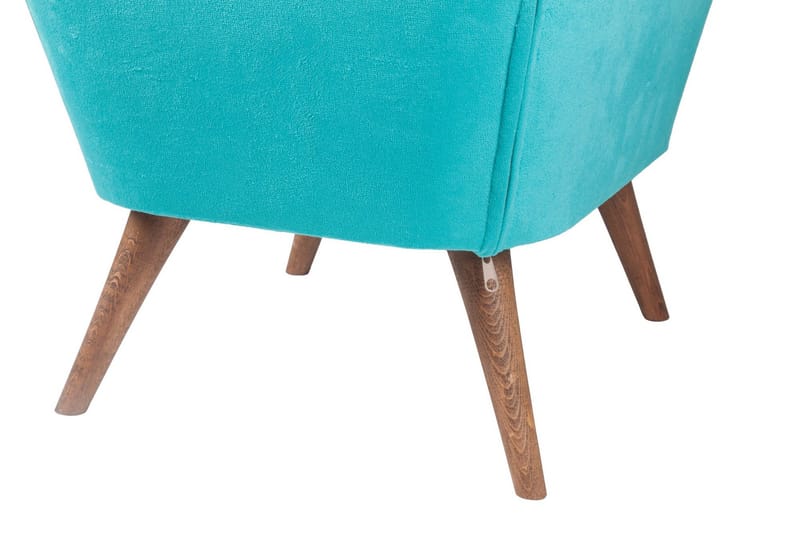 Saberi Fotpall - Turkos - Möbler - Fåtölj & stolar - Pall & puff - Fotpallar