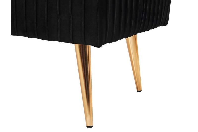 Salbertand Fotpall - Svart - Möbler - Fåtölj & stolar - Pall & puff - Fotpallar