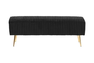 Salbertand Fotpall - Svart - Möbler - Fåtölj & stolar - Pall & puff - Fotpallar