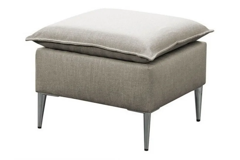 Staffin Fotpall 50 cm Beige/Light beige