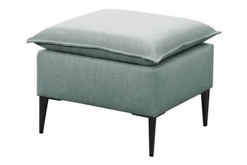 Staffin Fotpall 50 cm Light blue/Light grey - Möbler - Fåtölj & stolar - Pall & puff - Fotpallar