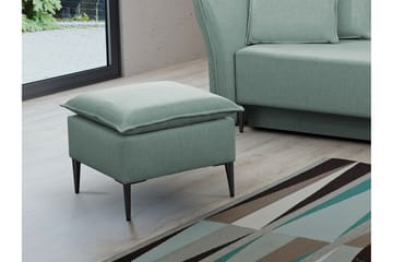 Staffin Fotpall 50 cm Light blue/Light grey - Möbler - Fåtölj & stolar - Pall & puff - Fotpallar