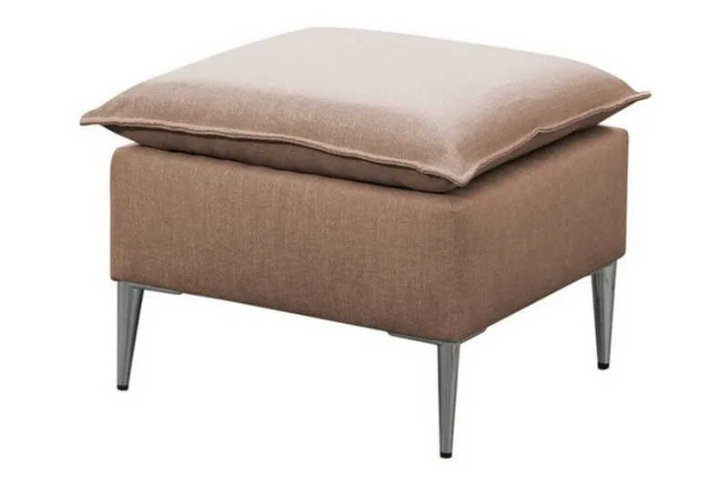 Staffin Fotpall 50 cm Light brown