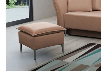 Staffin Fotpall 50 cm Light brown - Möbler - Fåtölj & stolar - Pall & puff - Fotpallar