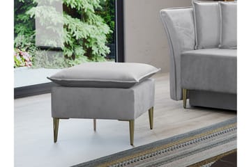 Staffin Fotpall 50 cm Ljusgrå - Möbler - Fåtölj & stolar - Pall & puff - Fotpallar