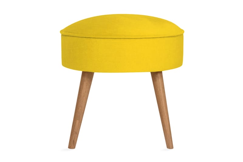 Stefanescu Fotpall - Gul - Möbler - Fåtölj & stolar - Pall & puff - Fotpallar