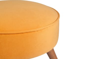 Stefanescu Fotpall - Orange - Möbler - Fåtölj & stolar - Pall & puff - Fotpallar