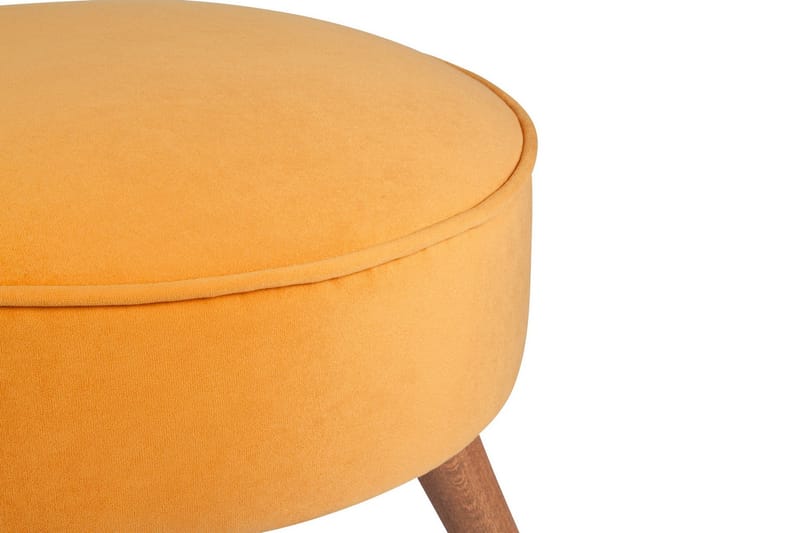 Stefanescu Fotpall - Orange - Möbler - Fåtölj & stolar - Pall & puff - Fotpallar
