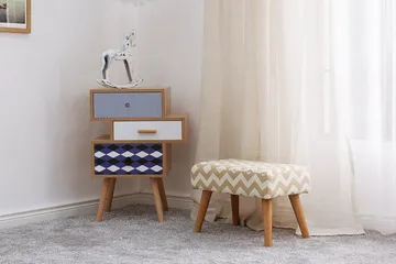 Takoma Fotpall 30|50 cm - Brun - Möbler - Fåtölj & stolar - Pall & puff - Fotpallar