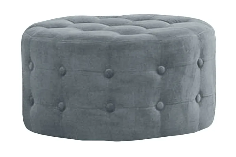 Tampa Fotpall 55|55 cm, Grå