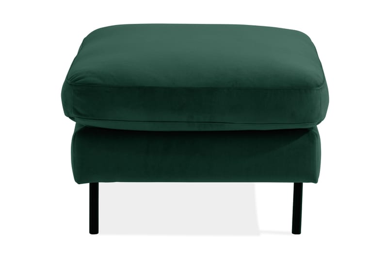 Teodin Fotpall Sammet - Grön - Möbler - Fåtölj & stolar - Pall & puff - Fotpallar
