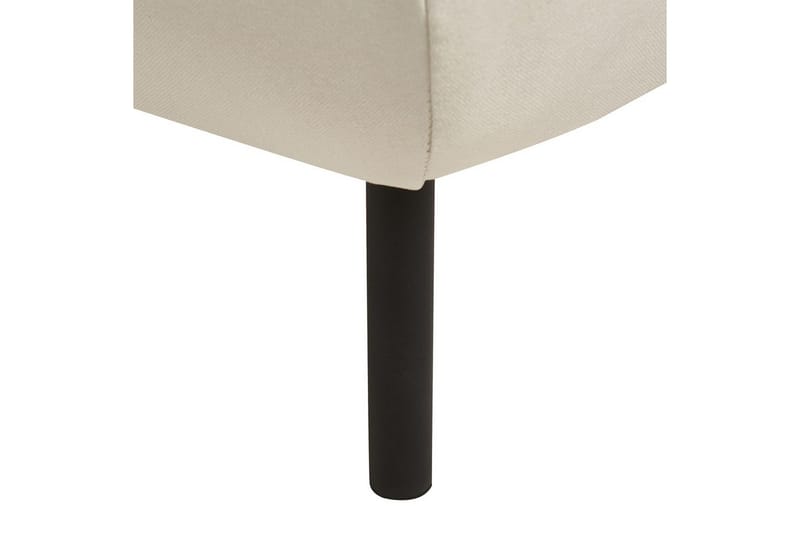 Fotpall Tonsberg Beige/svart - Beige/svart - Möbler - Fåtölj & stolar - Pall & puff - Fotpallar