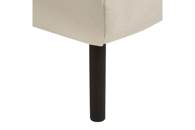 Fotpall Tonsberg Beige/svart - Beige/svart - Möbler - Fåtölj & stolar - Pall & puff - Fotpallar