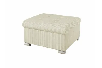 Trefor Fotpall 68 cm - Cream - Möbler - Fåtölj & stolar - Pall & puff - Fotpallar