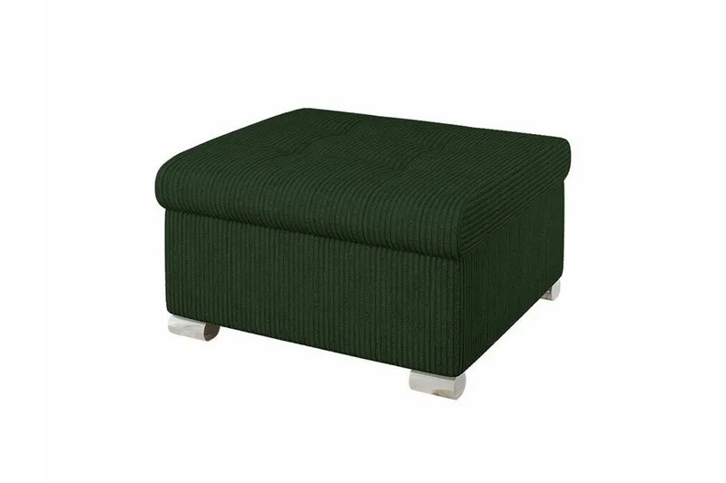 Trefor Fotpall 68 cm, Grön