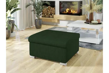 Trefor Fotpall 68 cm - Grön - Möbler - Fåtölj & stolar - Pall & puff - Fotpallar