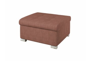 Trefor Fotpall 68 cm - Rosa - Möbler - Fåtölj & stolar - Pall & puff - Fotpallar