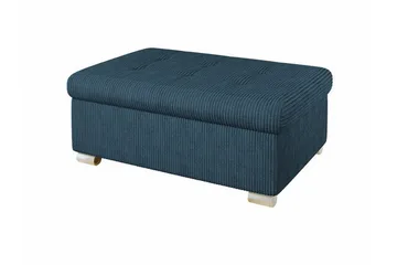 Trefor Fotpall 70 cm - Blå - Möbler - Fåtölj & stolar - Pall & puff - Fotpallar