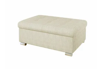 Trefor Fotpall 70 cm - Cream - Möbler - Fåtölj & stolar - Pall & puff - Fotpallar