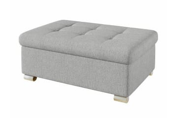Trefor Fotpall 70 cm Ljusgrå - Möbler - Fåtölj & stolar - Pall & puff - Fotpallar