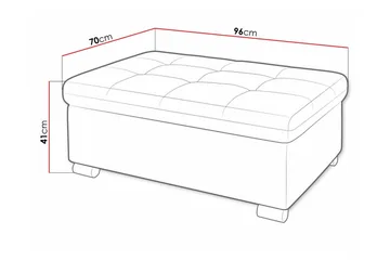 Trefor Fotpall 70 cm - Möbler - Fåtölj & stolar - Pall & puff - Fotpallar