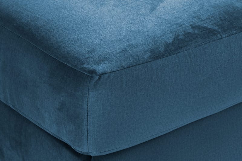 Trend Fotpall - Midnattsblå Sammet - Möbler - Fåtölj & stolar - Pall & puff - Fotpallar