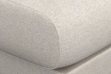 Trend Lyx Fotpall - Beige/Ek - Möbler - Fåtölj & stolar - Pall & puff - Fotpallar