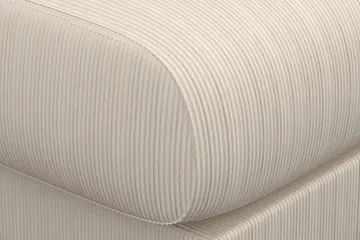 Trend Lyx Fotpall - Beige/Ek - Möbler - Fåtölj & stolar - Pall & puff - Fotpallar