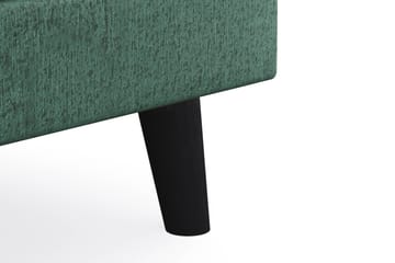 Trend Lyx Fotpall - Grön Sammet - Möbler - Fåtölj & stolar - Pall & puff - Fotpallar