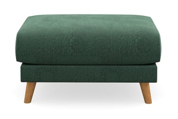 Trend Lyx Fotpall - Grön/Ek - Möbler - Fåtölj & stolar - Pall & puff - Fotpallar