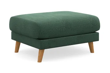 Trend Lyx Fotpall - Grön/Ek - Möbler - Fåtölj & stolar - Pall & puff - Fotpallar
