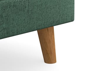 Trend Lyx Fotpall - Grön/Ek - Möbler - Fåtölj & stolar - Pall & puff - Fotpallar
