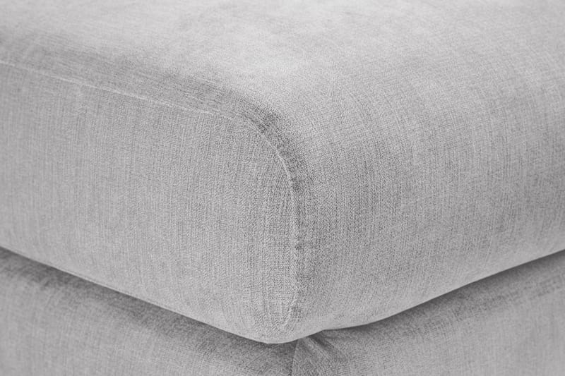 Trend Lyx Fotpall - Ljusgrå - Möbler - Fåtölj & stolar - Pall & puff - Fotpallar