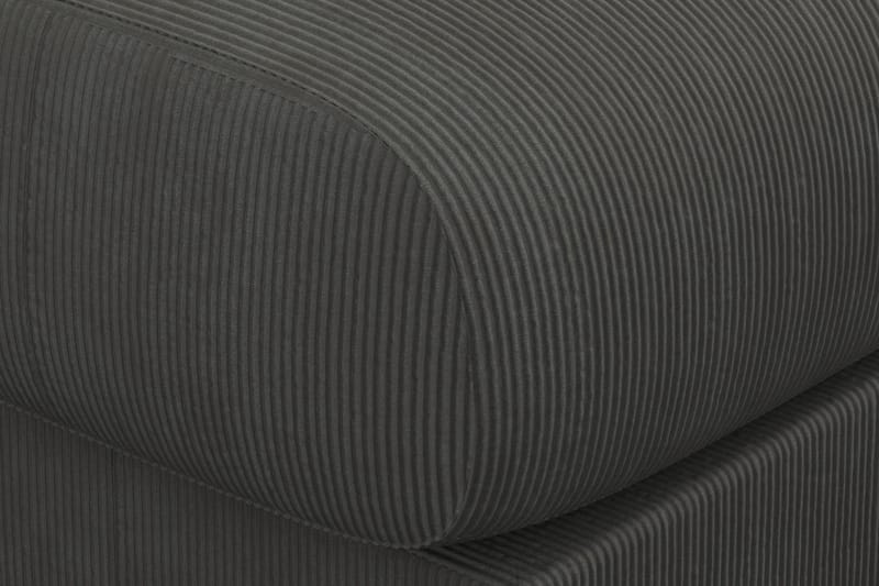 Trend Lyx Fotpall - Mörkgrå Manchester - Möbler - Fåtölj & stolar - Pall & puff - Fotpallar