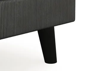 Trend Lyx Fotpall - Mörkgrå Manchester - Möbler - Fåtölj & stolar - Pall & puff - Fotpallar