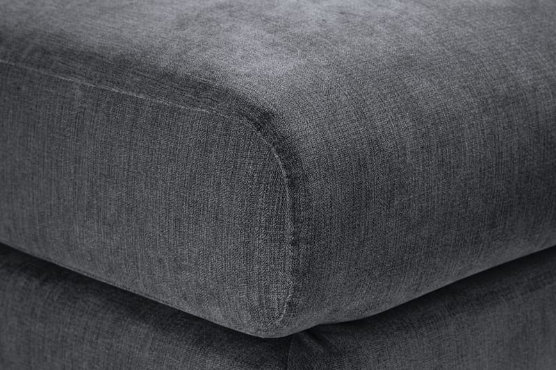 Trend Lyx Fotpall - Mörkgrå/Ek - Möbler - Fåtölj & stolar - Pall & puff - Fotpallar