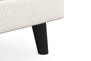 Trend Lyx Fotpall - Vit Sammet - Möbler - Fåtölj & stolar - Pall & puff - Fotpallar