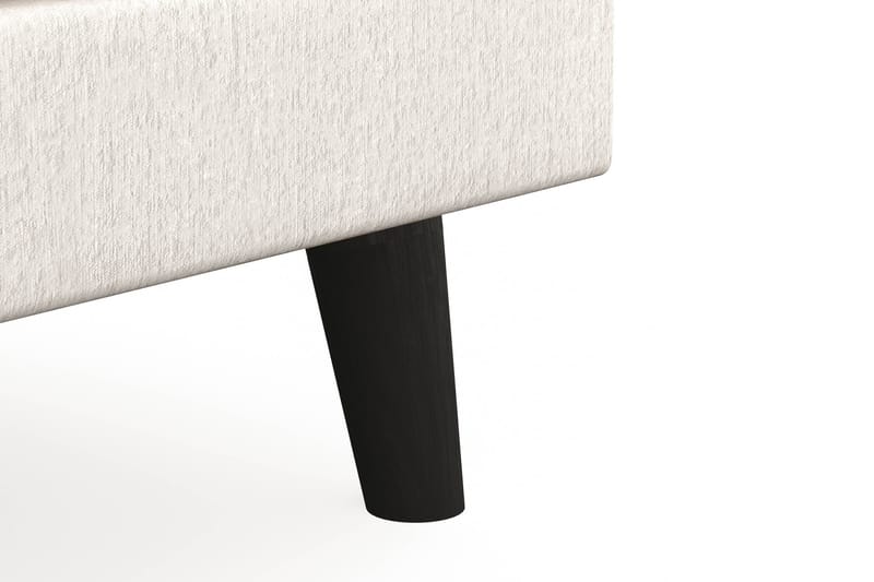 Trend Lyx Fotpall - Vit Sammet - Möbler - Fåtölj & stolar - Pall & puff - Fotpallar