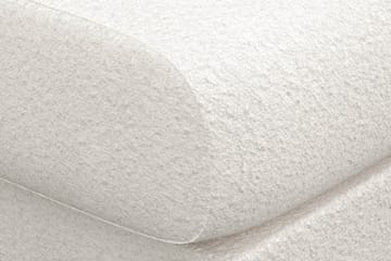 Trend Lyx Fotpall - Vit|Bouclé - Möbler - Fåtölj & stolar - Pall & puff - Fotpallar